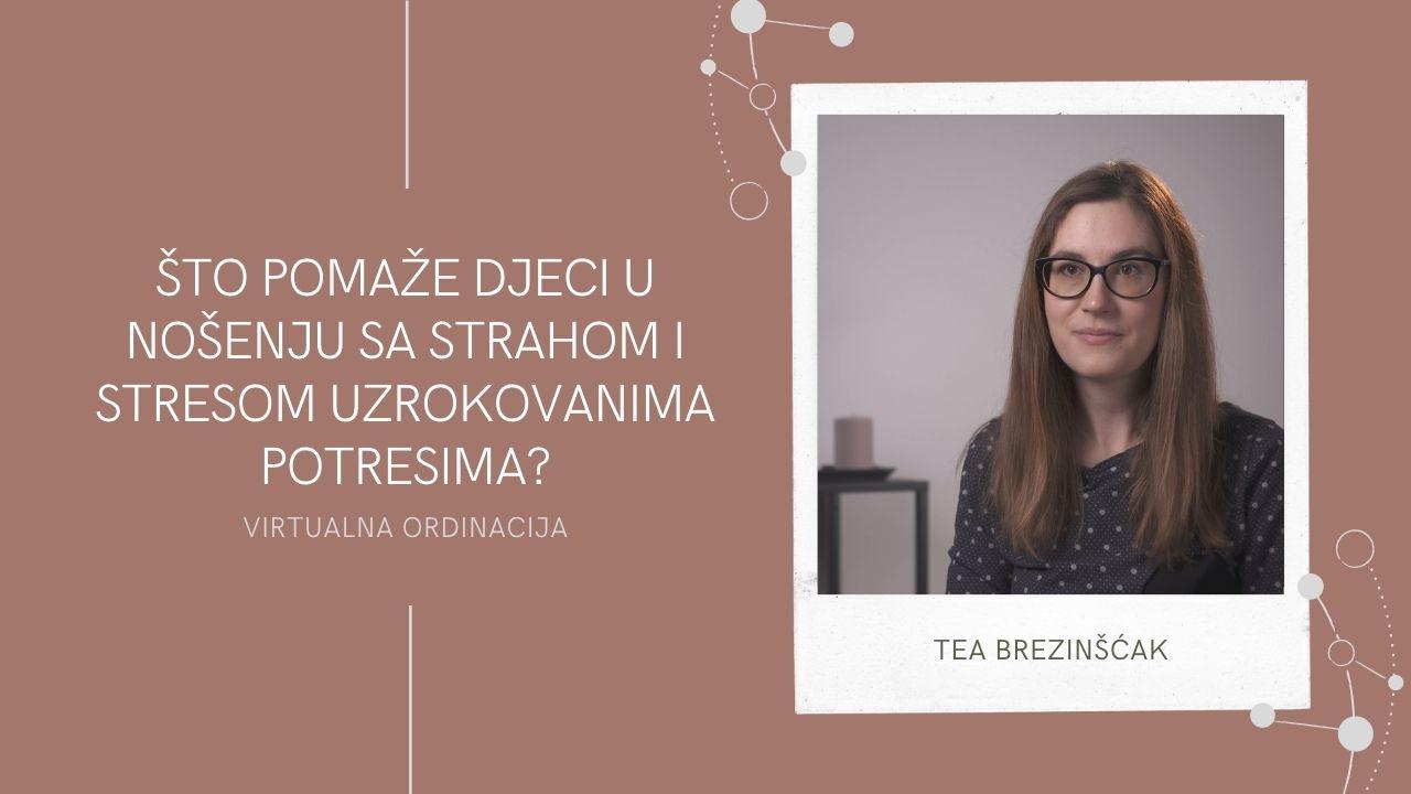 VO: Što pomaže djeci u nošenju sa strahom i stresom uzrokovanima potresom? VO: Što pomaže djeci u nošenju sa strahom i stresom uzrokovanima potresom?