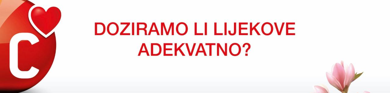 Doziramo li lijekove učinkovito